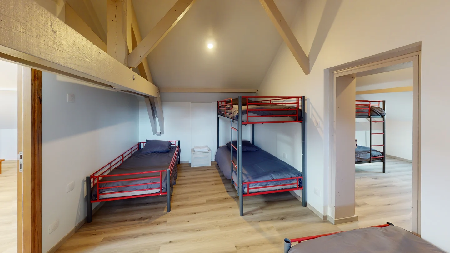 Dortoir Vue 01 • Villa Harriet ©