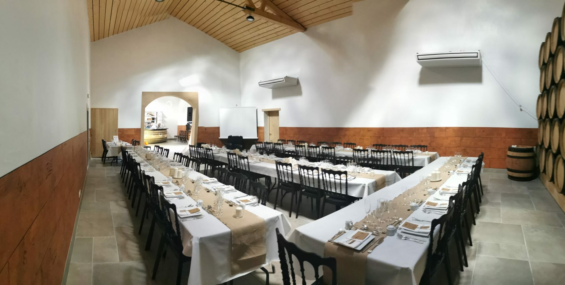 Salle Vue panoramique • Domaine Villa Harriet ©