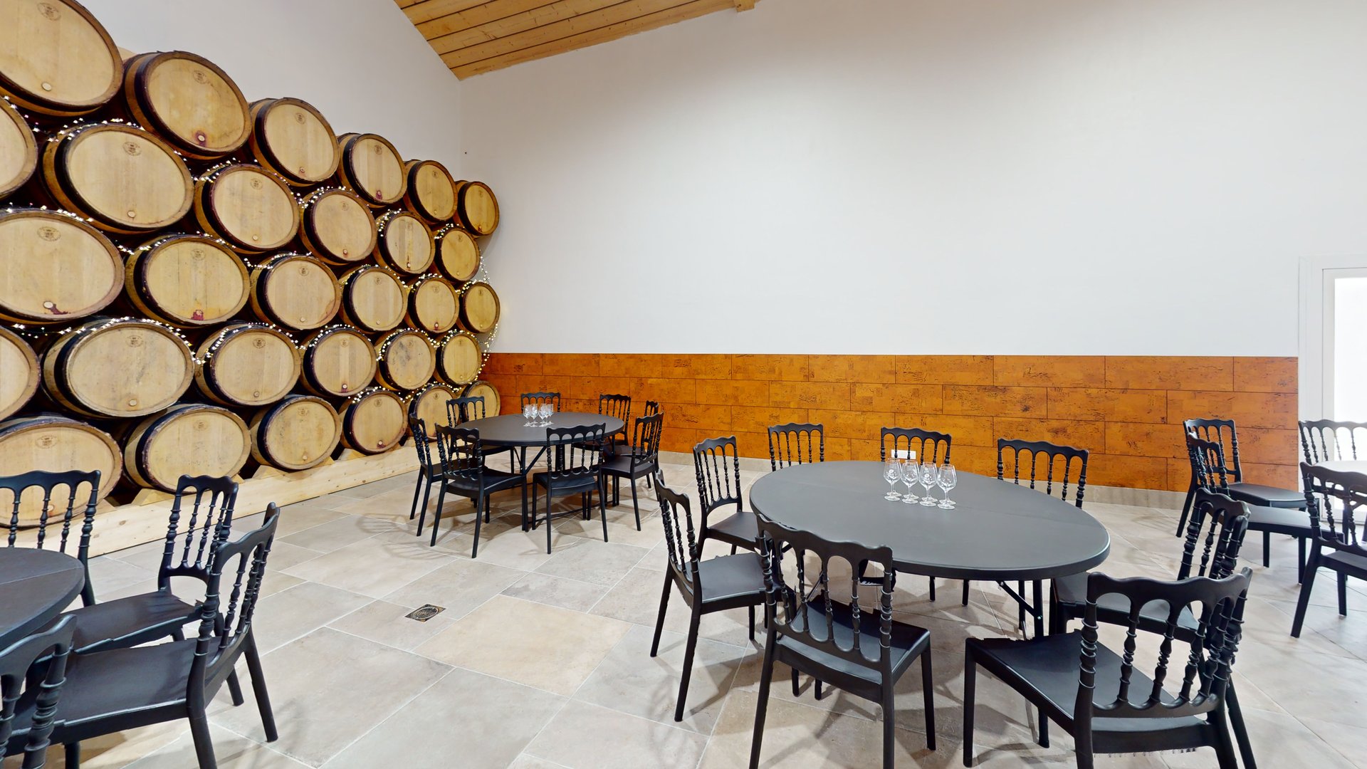 Salle Vue 02 • Domaine Villa Harriet ©