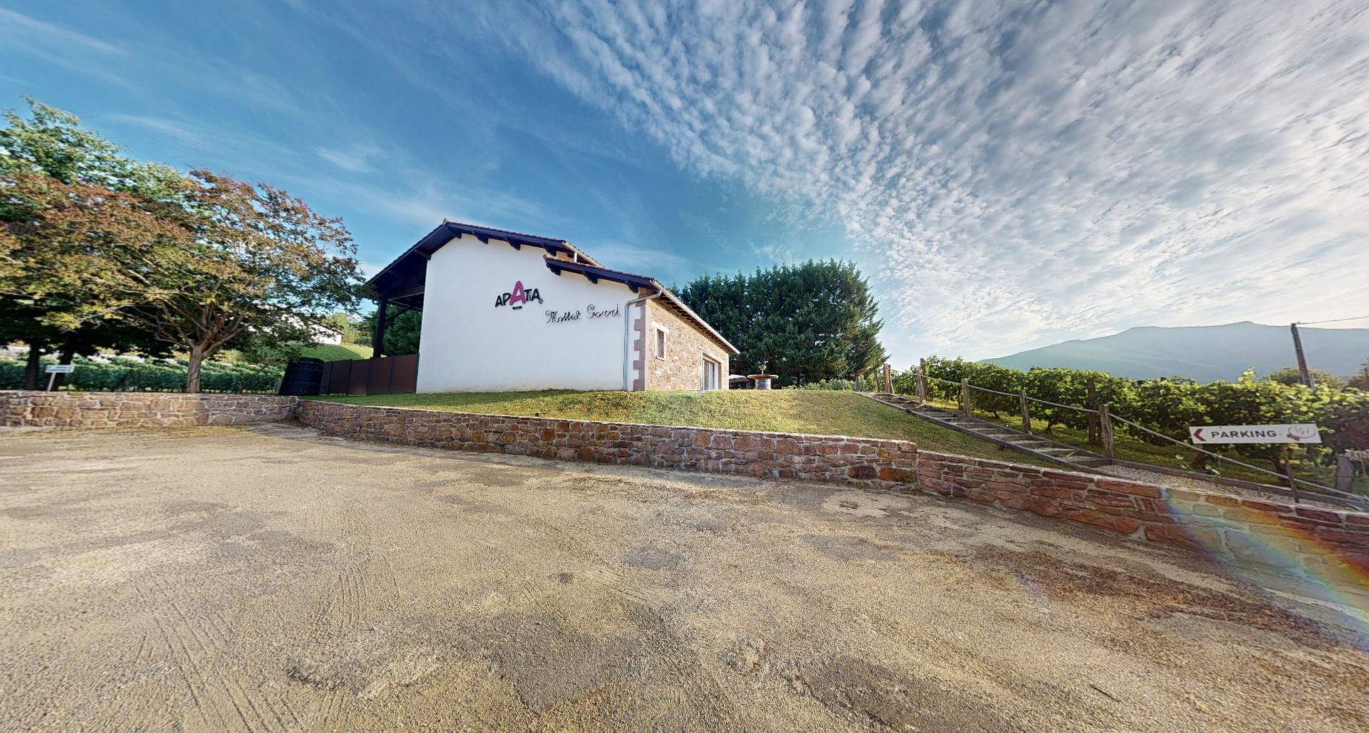 Terrasse Nord-ouest Vue Panoramique 04 • Domaine Villa Harriet ©