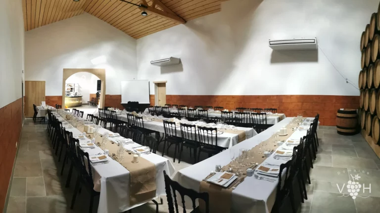 Salle de Réception • Domaine Villa Harriet ©